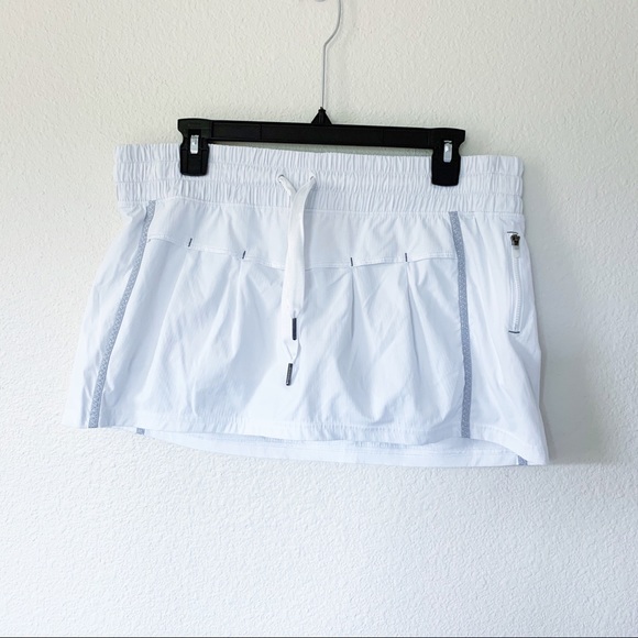 lululemon athletica Dresses & Skirts - Lululemon Run Leader of the Track Skirt White